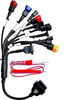 OBD V311 Scanner with 11 Connector All Bs6 Bike OBD Cable